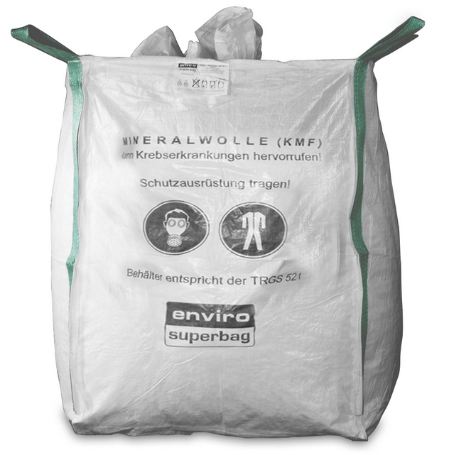 Mineral Wool in trash